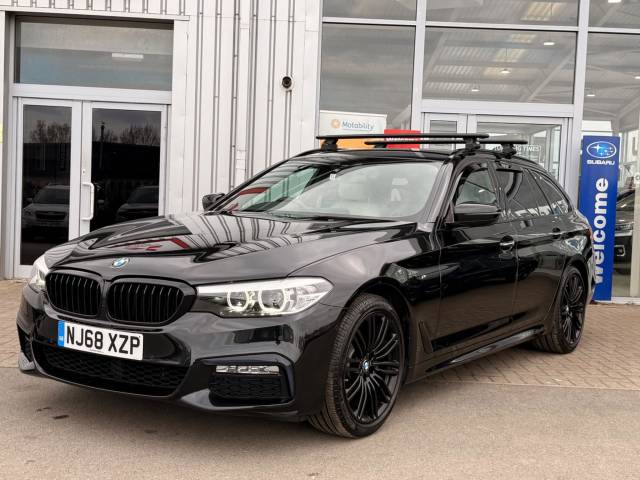 BMW 5 Series 2.0 520i M Sport 5dr Auto Estate Petrol BLACK