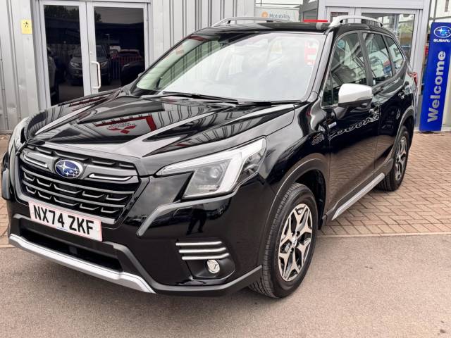 Subaru Forester 2.0i e-Boxer XE 5dr Lineartronic Estate Petrol/Electric Hybrid BLACK