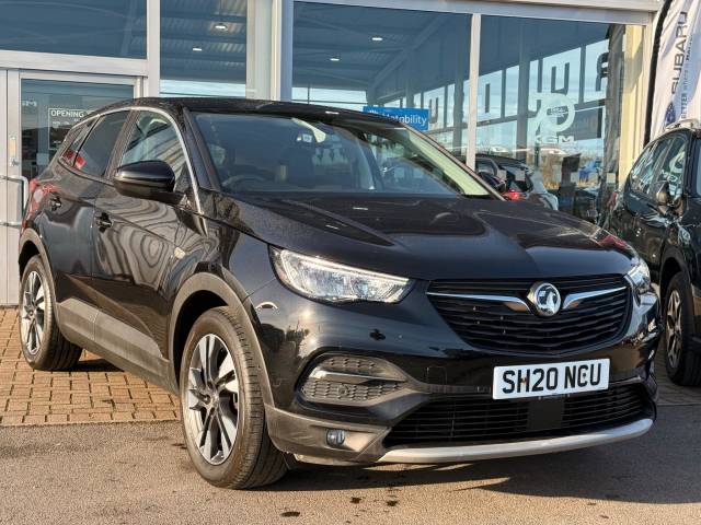 Vauxhall Grandland X 1.2 Turbo SRi Nav 5dr Hatchback Petrol BLACK