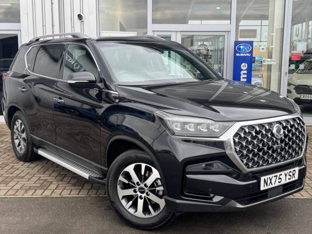 KGM Rexton 2.2 K30 5dr Auto Estate Diesel BLACK