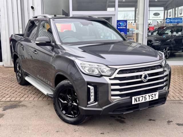 KGM Musso 2.2 Double Cab Pick Up Saracen Auto Pick Up Diesel GREY