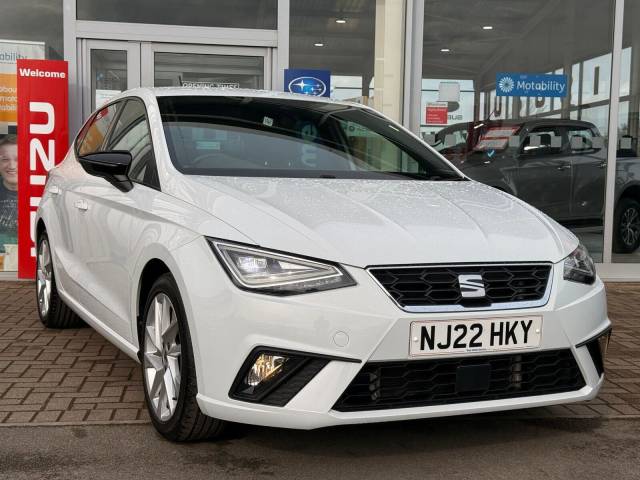 SEAT Ibiza 1.0 TSI 110 FR 5dr Hatchback Petrol WHITE