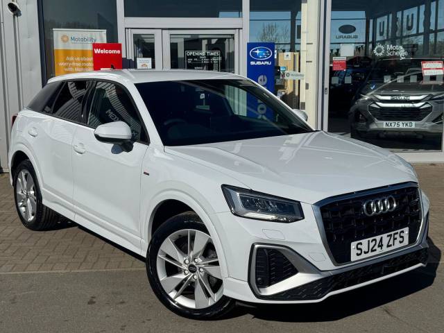 Audi Q2 1.5 35 TFSI S Line 5dr Estate Petrol WHITE
